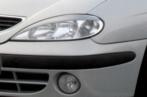 Koplampspoilers | Renault | Mégane 00-02 5d hat. / Mégane 99-00 5d hat. | ABS Kunststof