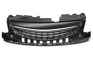 Grill | geschikt voor Opel | Corsa 11-15 3d hat. / Corsa 11-15 5d hat. | ABS Kunststof zwart Mat