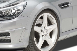 Spatbordverbreders | Mercedes-Benz | SLC-klasse 16- 2d cab. / SLK-klasse 11-16 2d cab. | R172 | AMG-Line | voor | Fiberflex