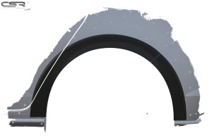 Spatbordverbreders | Volkswagen | Polo 17- 5d hat. | achter | Fiberflex