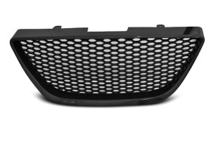 Grill | Seat | Ibiza 08-12 5d hat. / Ibiza SC 08-12 3d hat. / Ibiza ST 10-12 5d sta. | Honey Design | ABS Kunststof zwart Mat