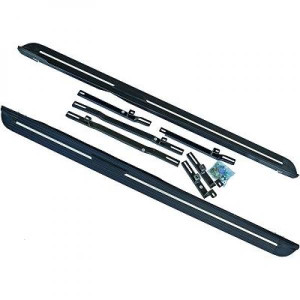 Running boards | geschikt voor Nissan | Qashqai 14-17 5d suv. / Qashqai 17- 5d suv. | Treeplanken set