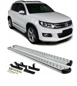 Running boards | Volkswagen | Tiguan 07-11 5d suv. | Treeplanken set