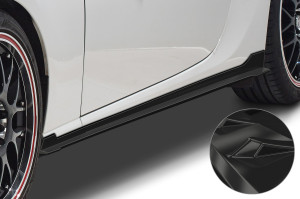 Side Skirts | geschikt voor Toyota | GT86 12-16 2d cou. / GT86 16-20 2d cou. | type ZN6 | ABS-kunststof | Glanzend zwart