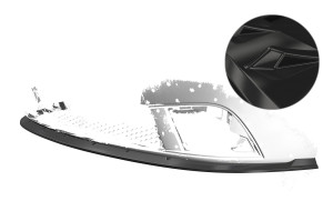 Cup Spoilerzwaard | geschikt voor Seat | Ibiza 06-09 3d hat. / Ibiza 06-09 5d hat. | type 6L | facelift | ABS-kunststof | Glanzend zwart