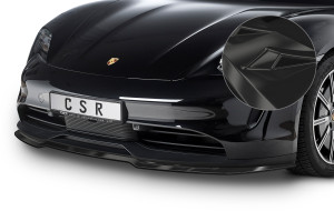 Cup Spoilerzwaard | geschikt voor Porsche | Taycan 19- 5d hat. | ABS-kunststof | Glanzend zwart