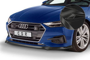 Cup Spoilerzwaard | geschikt voor Audi | A7 Sportback 18- 5d hat. | type C8 4K | ABS-kunststof | Glanzend zwart