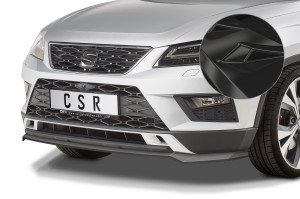Cup Spoilerzwaard | geschikt voor Seat | Ateca 16-20 5d suv. | ABS-kunststof | Glanzend zwart