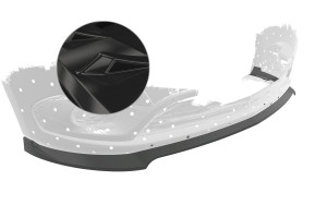 Cup Spoilerzwaard | geschikt voor Mercedes-Benz | Citan 12-21 4d bes. / Citan Tourer 13-20 5d mpv. | W415 | ABS-kunststof | Glanzend zwart