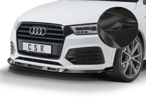 Cup Spoilerzwaard | geschikt voor Audi | Q3 15-18 5d suv. | S-Line | type 8U | facelift | ABS-kunststof | Glanzend zwart