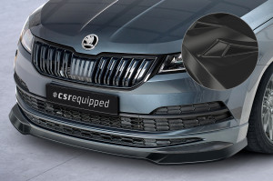 Cup Spoilerzwaard | geschikt voor Skoda | Karoq 18-22 5d suv. / Karoq 22- 5d suv. | SportLine | ABS-kunststof | Glanzend zwart
