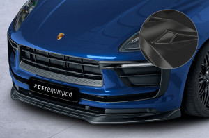 Cup Spoilerzwaard | geschikt voor Porsche | Macan 21- 5d suv. | facelift | ABS-kunststof | Glanzend zwart