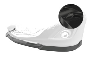 Cup Spoilerzwaard | geschikt voor Mazda | 3 09-11 5d hat. / 3 11-13 5d hat. | MPS | type BL | ABS-kunststof | Glanzend zwart