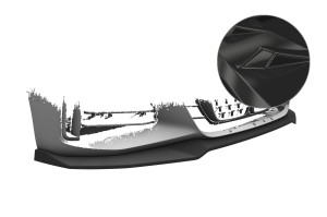 Cup Spoilerzwaard | geschikt voor BMW | 4-serie Gran Coupé 21- 5d hat. G26 / i4 21- 5d hat. G26 | M-Pakket | ABS-kunststof | Glanzend zwart