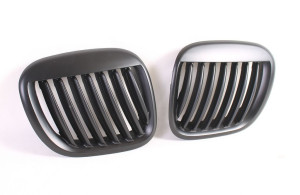 Grillen set | Nieren| geschikt voor BMW Z3 1996-2003 Zwart