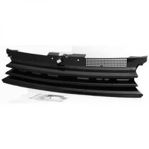Grille zonder embleem geschikt voor VW Golf 4 97-03 zwart
