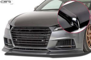 Cup Spoilerzwaard | geschikt voor Audi | TT Coupé 14-19 2d cou. / TT Roadster 15-19 2d cab. | TTS (FV/8S) | ABS-kunststof | zwart Glanzend