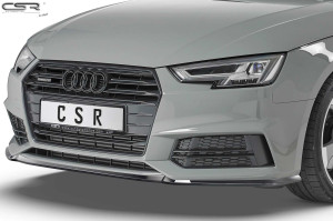 Cup Spoilerzwaard | geschikt voor Audi | A4 15-19 4d sed. / A4 16-18 4d sed. / S4 16-18 5d sta. / S4 Avant 15- 5d sta. | B9 type 8W | smalle uitvoering | zwart Glanzend
