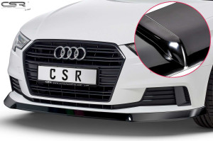 Cup Spoilerzwaard | Audi | A3 16- 3d hat. / A3 Sportback 16- 5d hat. | 8V | ABS-kunststof | zwart Glanzend