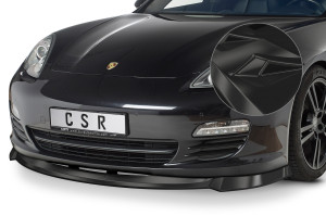 Cup Spoilerzwaard | geschikt voor Porsche | Panamera 09-13 5d hat. | 970 | ABS-kunststof | zwart Glanzend