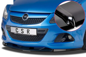 Cup Spoilerzwaard | geschikt voor Opel | Corsa 06-10 3d hat. / Corsa 06-10 5d hat. / Corsa 10-15 3d hat. / Corsa 10-15 5d hat. | OPC | ABS-kunststof | zwart Glanzend