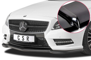 Cup Spoilerzwaard | geschikt voor Mercedes-Benz | CLS-klasse 10-14 4d sed. / CLS-klasse Shooting Brake 12-14 5d sta. | C218 / X218 | AMG-Line | ABS-kunststof | zwart Glanzend
