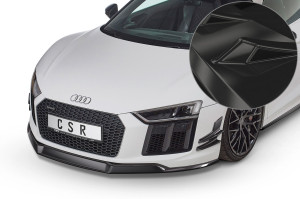 Cup Spoilerzwaard | geschikt voor Audi | R8 Coupé 16-20 2d cou. / R8 Spyder 16-20 2d cab. | 4S | ABS-kunststof | zwart Glanzend