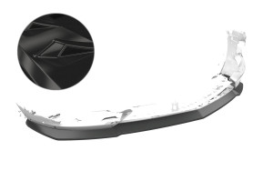 Cup Spoilerzwaard | geschikt voor Mercedes-Benz | SLS AMG 10-14 2d cou. / SLS AMG Roadster 11-14 2d cab. | C197 / R197 | ABS-kunststof | zwart Glanzend