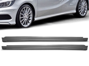 Side skirts (set) | zijskirts | Mercedes A-Klasse W176 CLA-Klasse C117 | AMG-style | 01