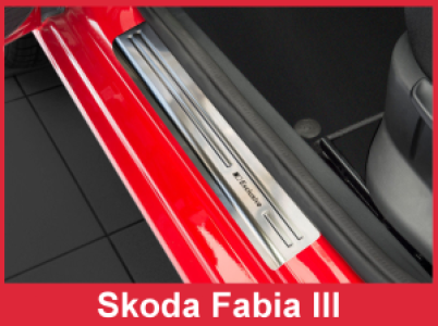 Instaplijsten | geschikt voor Skoda Fabia hatchback 2014- | 4-delig