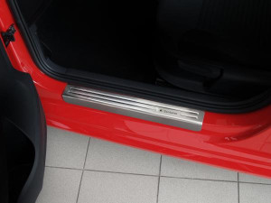 Instaplijsten geschikt voor Volkswagen Polo V 5R 2009- RVS Exclusive geprofileerd | 4-delig