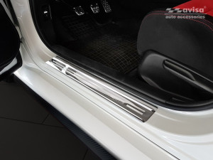 Instaplijsten | geschikt voor Honda | Civic 17- 5d hat. | Sportline | 4-delig | RVS rvs zilver