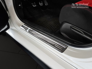Instaplijsten | geschikt voor Honda | Civic 17- 5d hat. | Sportline | 4-delig | RVS zwart chroom