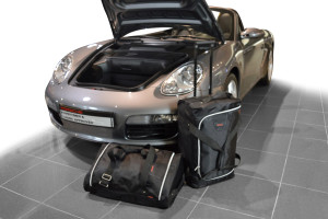 Reistassen set | geschikt voor Porsche Cayman / Boxster (987) 2WD + 4WD with CD changer 2004-2012 coupé / cabrio | Car-bags
