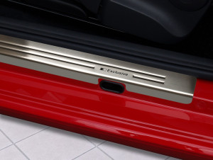 Instaplijsten Skoda Citigo 3D 2011- RVS (2 stuks)