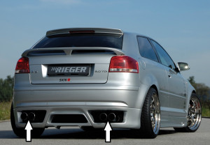 Rieger ESD, li/re, Typ 14, A3 (8P), 1.6l 75/85kW | Audi A3 8P 2003-2005 3D | ABS