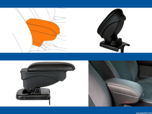 Armsteun Slider Alfa Romeo Mito 2008- (excl. USB)