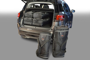 Reistassen Car Bags geschikt voor Citroen C5 Aircross 19- 5d suv | Zwart | Nylon, Polyester