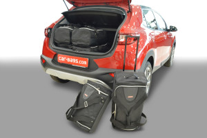 Reistassen Car Bags geschikt voor Kia Stonic 17-20 5d suv | Zwart | Nylon, Polyester