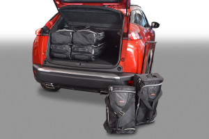 Reistassen | Car Bags | geschikt voor Peugeot | 2008 19- 5d suv. | verstelbare laadvloer hoog
