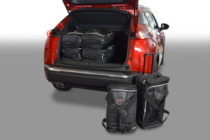 Reistassen | Car Bags | geschikt voor Peugeot | 2008 19- 5d suv. | verstelbare laadvloer laag