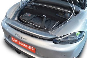Reistassen | Car Bags | Porsche | 718 Boxster Spyder 2019-, 2d cab. | Kofferbak Trolleytas