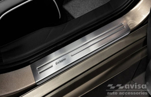 Instaplijsten | geschikt voor Mitsubishi | ASX 10-12 5d suv. / ASX 12-16 5d suv. / ASX 16-18 5d suv. / ASX 18- 5d suv. | EXCLUSIVE | 4-delig | RVS rvs zilver