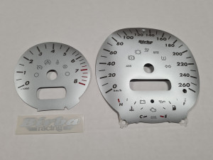 Tellerplaten | Mini 1.6 One Cooper / S Silver | Zilvere tellerplaten | Birba Racing