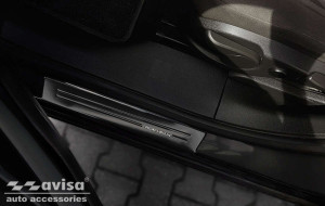 Instaplijsten | geschikt voor Opel | Zafira 11-16 5d mpv. / Zafira 16-19 5d mpv. | SPECIAL EDITION | 4-delig | RVS zwart
