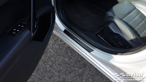 Instaplijsten | geschikt voor Peugeot | 508 10-14 4d sed. / 508 14-18 4d sed. / 508 SW 10-14 5d sta. / 508 SW 14-18 5d sta. | SPECIAL EDITION | 4-delig | RVS zwart