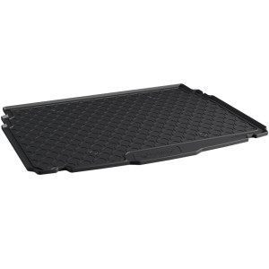 Rubber kofferbakmat | geschikt voor Volkswagen | T-Roc 17- 5d suv. | lage variabele laadvloer | zwart | Gledring