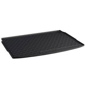 Rubber kofferbakmat | geschikt voor Nissan | Qashqai 14-17 5d suv / Qashqai 17-21 5d suv | hoge variabele laadvloer | zwart | Gledring