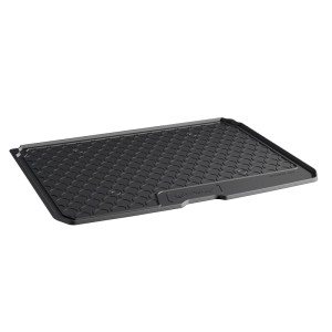 Rubber kofferbakmat | geschikt voor Audi | Q2 16-20 5d suv. / Q2 20- 5d suv. | type GA | hoge variabele laadvloer | zwart | Gledring