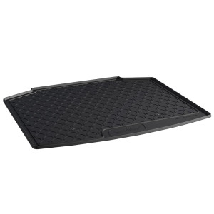 Rubber kofferbakmat | geschikt voor Skoda | Scala 19- 5d hat. | lage laadvloer | zwart | Gledring
